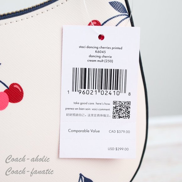 NWT Kate Spade New York Staci Dancing Cherrie Cherry Crossbody - Picture 9 of 12
